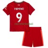 Maillot de Supporter Liverpool Roberto Firmino 9 Domicile 2021-22 Pour Enfant